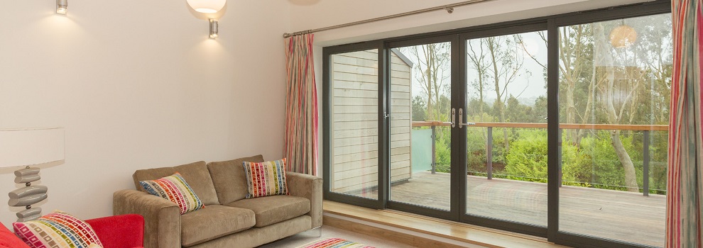 Composite Four Pane Sliding Patio Doors
