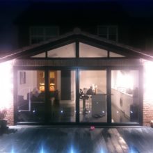 Aluminium Bifold and Shaped Windows in Rhyl